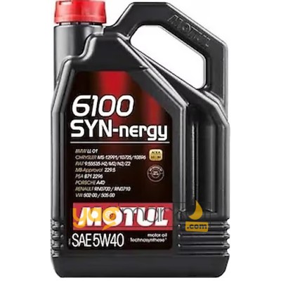 Motul 6100 SYN-Nergy 5W-40 - 5 L